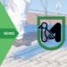 Tetto in amianto con sovrimpressione logo regione marche